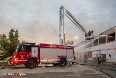 Chicago Fire Department 3-11 Alarm fire at